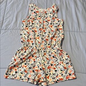 GAP Floral Kids Romper with Back hole Size Large